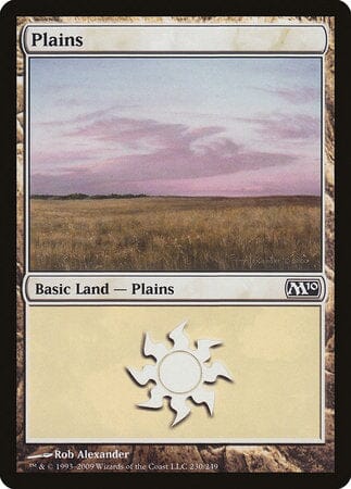 Plains (230) [Magic 2010] MTG Single Magic: The Gathering  | Multizone: Comics And Games