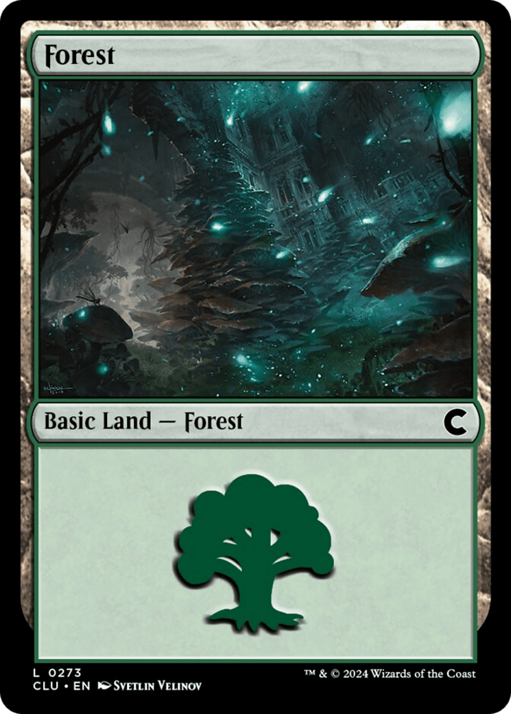 Forest (0273) [Ravnica: Clue Edition] MTG Single Magic: The Gathering  | Multizone: Comics And Games
