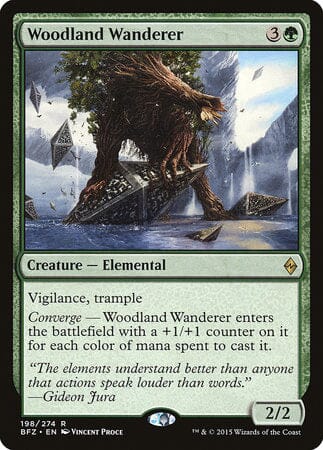 Woodland Wanderer [Battle for Zendikar] MTG Single Magic: The Gathering  | Multizone: Comics And Games