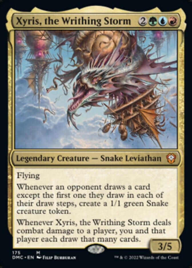 Xyris, the Writhing Storm [Dominaria United Commander] MTG Single Magic: The Gathering  | Multizone: Comics And Games