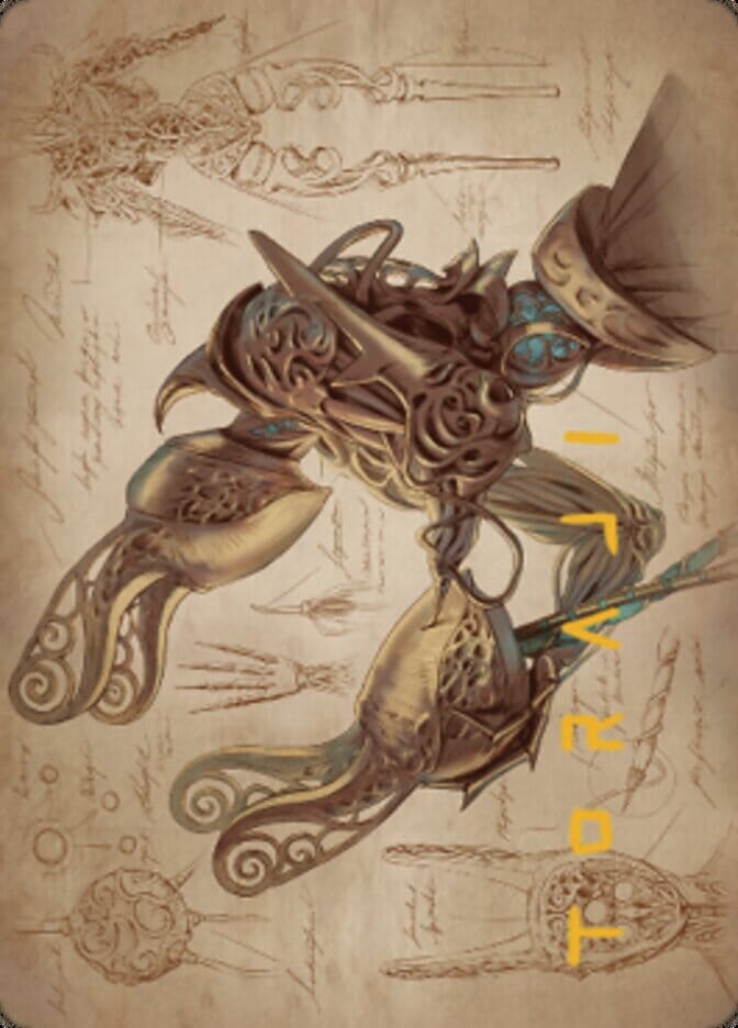 Self-Assembler Art Card (Gold-Stamped Signature) [The Brothers' War Art Series] MTG Single Magic: The Gathering  | Multizone: Comics And Games