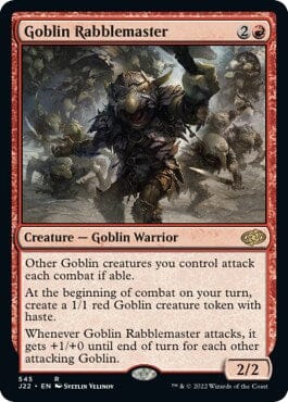 Goblin Rabblemaster [Jumpstart 2022] MTG Single Magic: The Gathering  | Multizone: Comics And Games