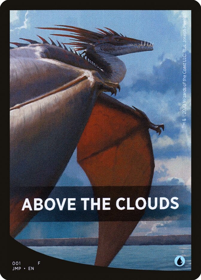 Above the Clouds Theme Card [Jumpstart Front Cards] MTG Single Magic: The Gathering  | Multizone: Comics And Games