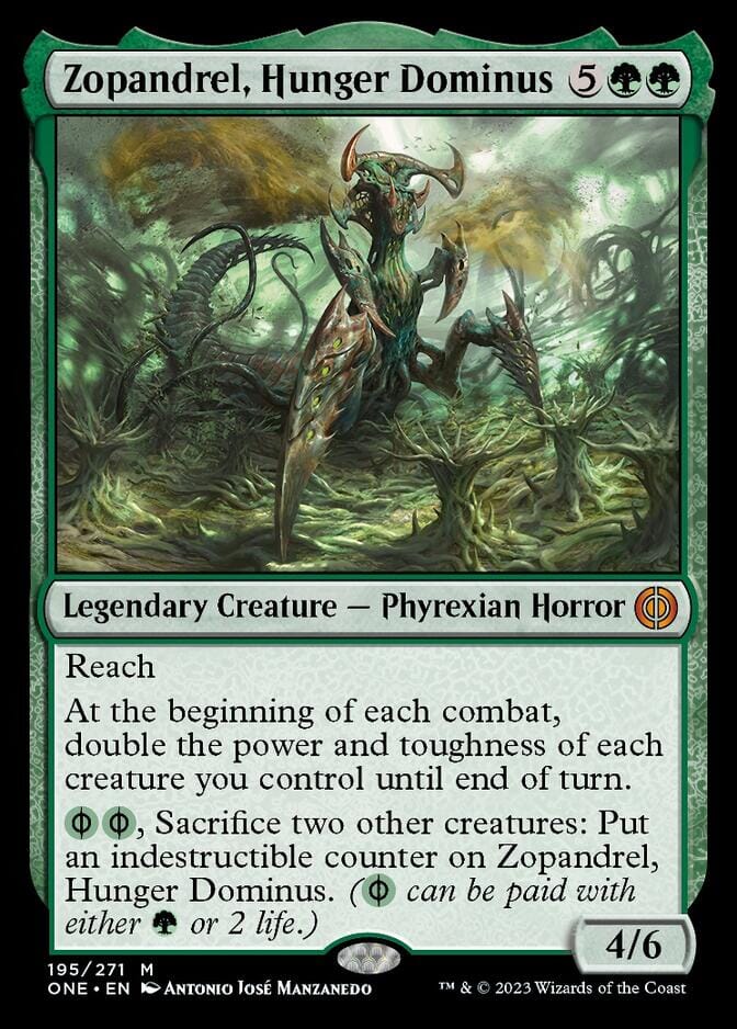 Zopandrel, Hunger Dominus [Phyrexia: All Will Be One] MTG Single Magic: The Gathering  | Multizone: Comics And Games