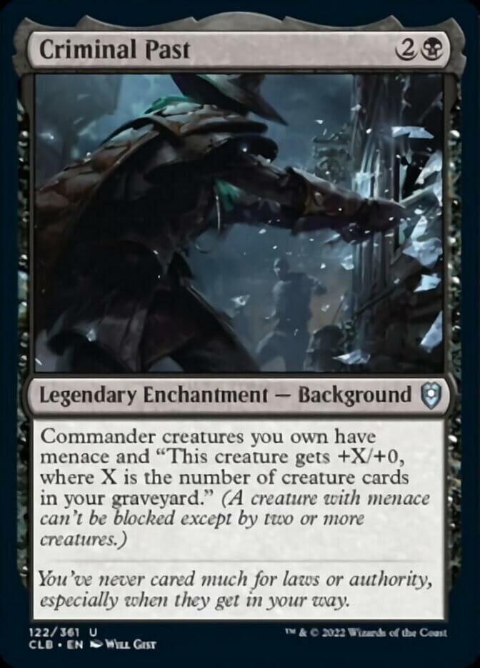 Criminal Past [Commander Legends: Battle for Baldur's Gate] MTG Single Magic: The Gathering  | Multizone: Comics And Games