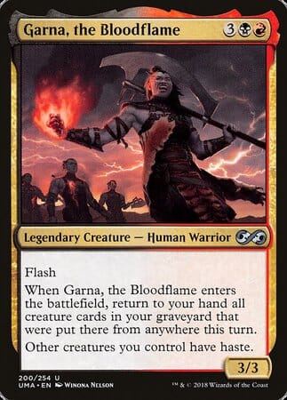 Garna, the Bloodflame [Ultimate Masters] MTG Single Magic: The Gathering  | Multizone: Comics And Games