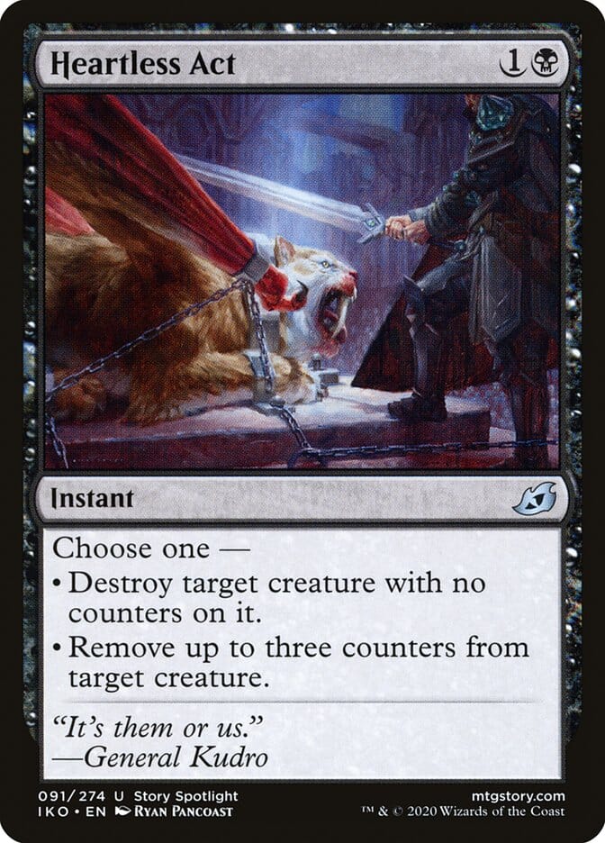 Heartless Act [Ikoria: Lair of Behemoths] MTG Single Magic: The Gathering  | Multizone: Comics And Games