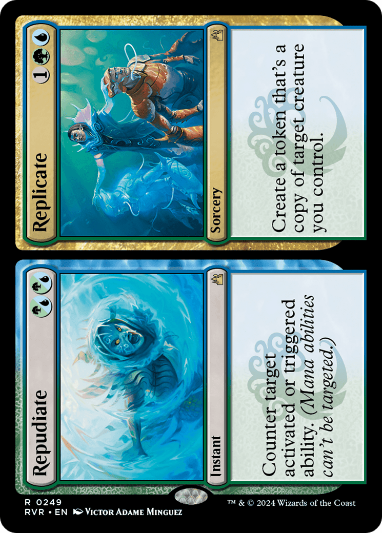 Repudiate // Replicate [Ravnica Remastered] MTG Single Magic: The Gathering  | Multizone: Comics And Games
