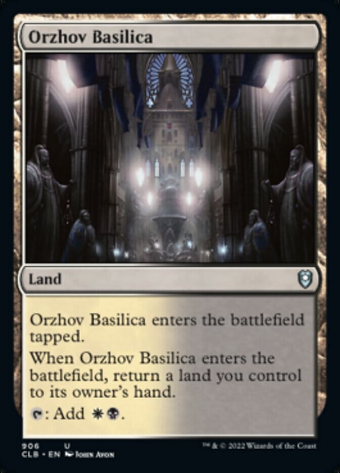 Orzhov Basilica [Commander Legends: Battle for Baldur's Gate] MTG Single Magic: The Gathering  | Multizone: Comics And Games