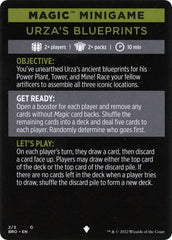 Urza's Blueprints (Magic Minigame) [The Brothers' War Minigame] MTG Single Magic: The Gathering  | Multizone: Comics And Games