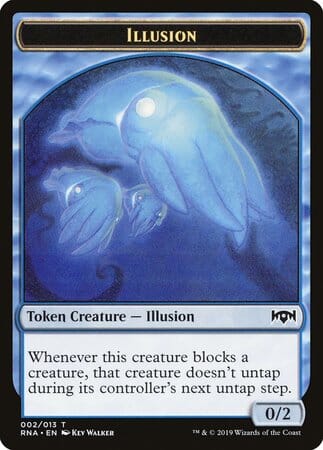 Illusion Token [Ravnica Allegiance Tokens] MTG Single Magic: The Gathering  | Multizone: Comics And Games