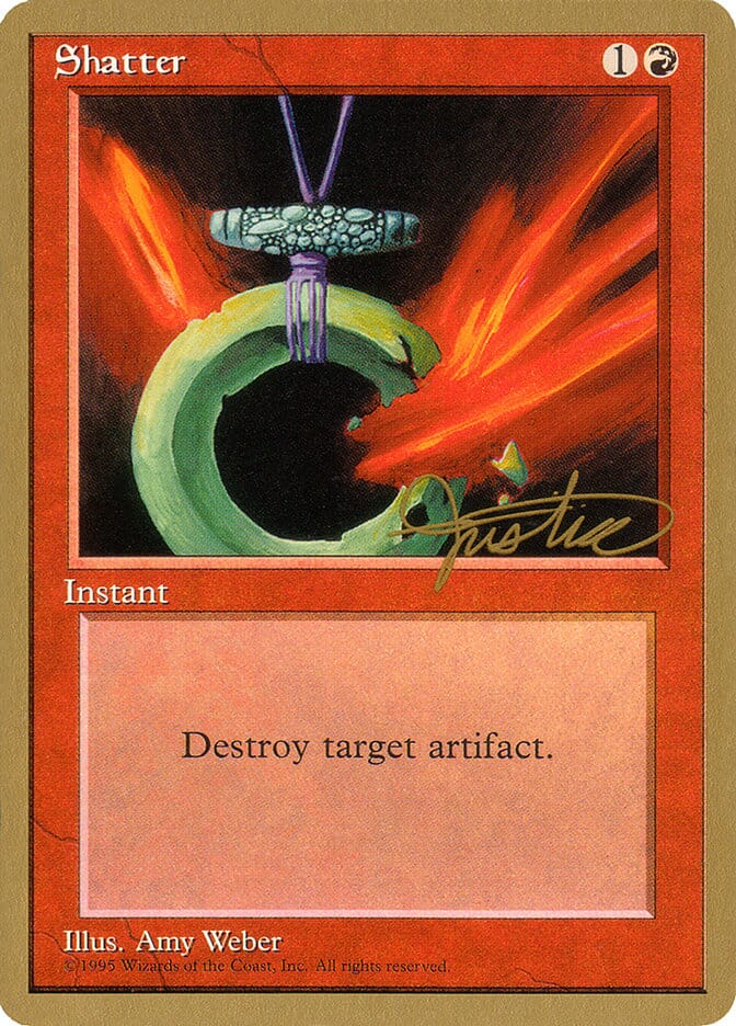 Shatter (Mark Justice) [Pro Tour Collector Set] MTG Single Magic: The Gathering  | Multizone: Comics And Games