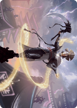 Naomi, Pillar of Order Art Card [Kamigawa: Neon Dynasty Art Series] MTG Single Magic: The Gathering  | Multizone: Comics And Games