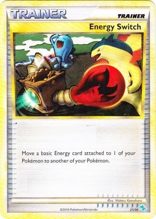 Energy Switch (21/30) [HeartGold & SoulSilver: Trainer Kit - Gyarados] Pokemon Single Pokémon  | Multizone: Comics And Games