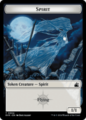 Bird // Spirit (0004) Double-Sided Token [Ravnica Remastered Tokens] MTG Single Magic: The Gathering  | Multizone: Comics And Games
