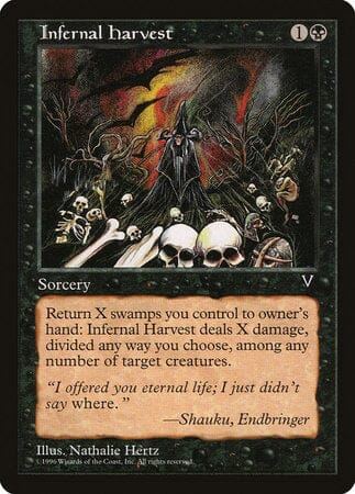 Infernal Harvest [Visions] MTG Single Magic: The Gathering  | Multizone: Comics And Games