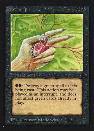Deathgrip (IE) [Intl. Collectors’ Edition] MTG Single Magic: The Gathering  | Multizone: Comics And Games