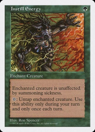 Instill Energy [Fifth Edition] MTG Single Magic: The Gathering  | Multizone: Comics And Games