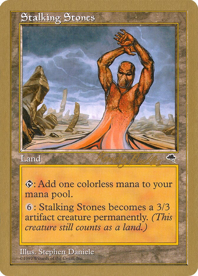 Stalking Stones (Randy Buehler) [World Championship Decks 1998] MTG Single Magic: The Gathering  | Multizone: Comics And Games