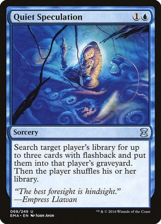 Quiet Speculation [Eternal Masters] MTG Single Magic: The Gathering  | Multizone: Comics And Games