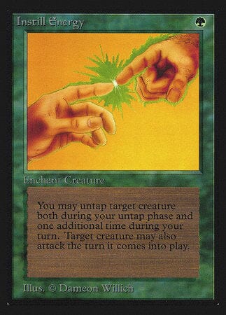 Instill Energy (IE) [Intl. Collectors’ Edition] MTG Single Magic: The Gathering  | Multizone: Comics And Games