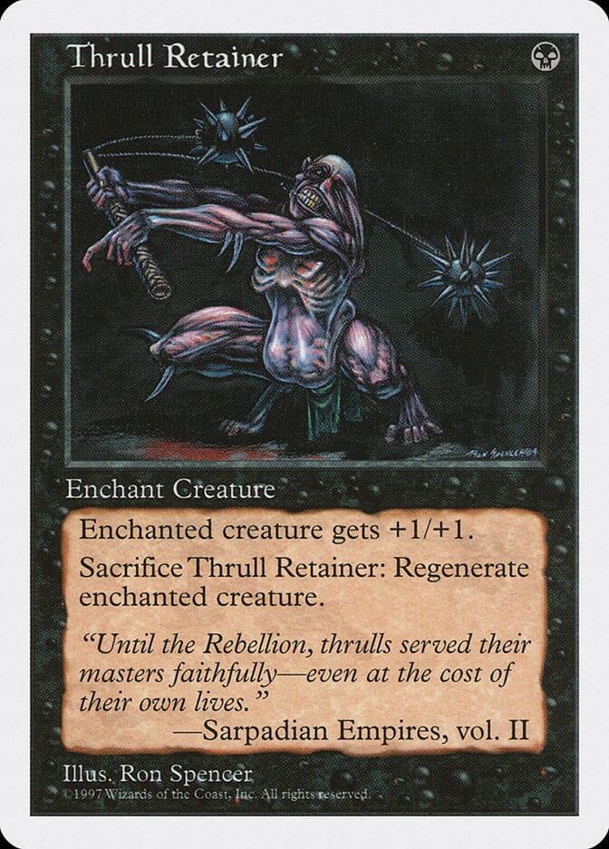 Thrull Retainer [Fifth Edition] MTG Single Magic: The Gathering  | Multizone: Comics And Games