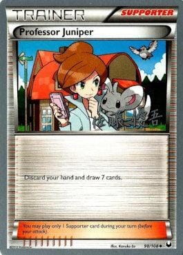 Professor Juniper (98/108) (Ultimate Team Plasma - Yugo Sato) [World Championships 2013] Pokemon Single Pokémon  | Multizone: Comics And Games