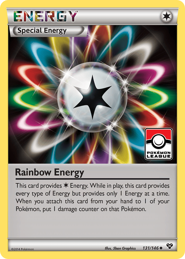 Rainbow Energy (131/146) [XY: Base Set] Pokemon Single Pokémon  | Multizone: Comics And Games