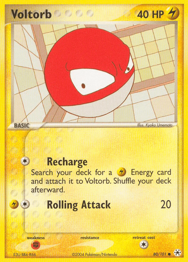 Voltorb (80/101) [EX: Hidden Legends] Pokemon Single Pokémon  | Multizone: Comics And Games