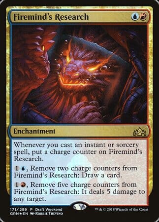 Firemind's Research [Guilds of Ravnica Promos] MTG Single Magic: The Gathering  | Multizone: Comics And Games