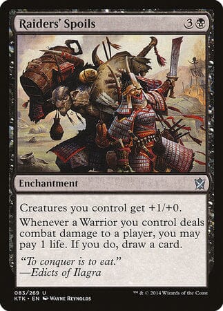 Raiders' Spoils [Khans of Tarkir] MTG Single Magic: The Gathering  | Multizone: Comics And Games