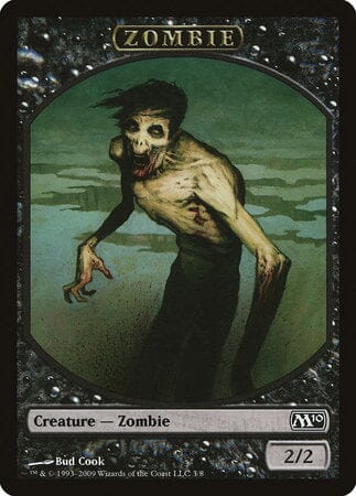 Zombie Token [Magic 2010 Tokens] MTG Single Magic: The Gathering  | Multizone: Comics And Games
