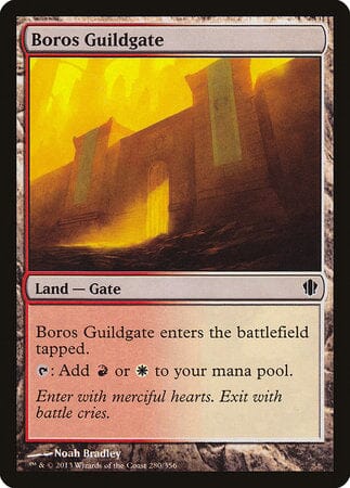 Boros Guildgate [Commander 2013] MTG Single Magic: The Gathering  | Multizone: Comics And Games