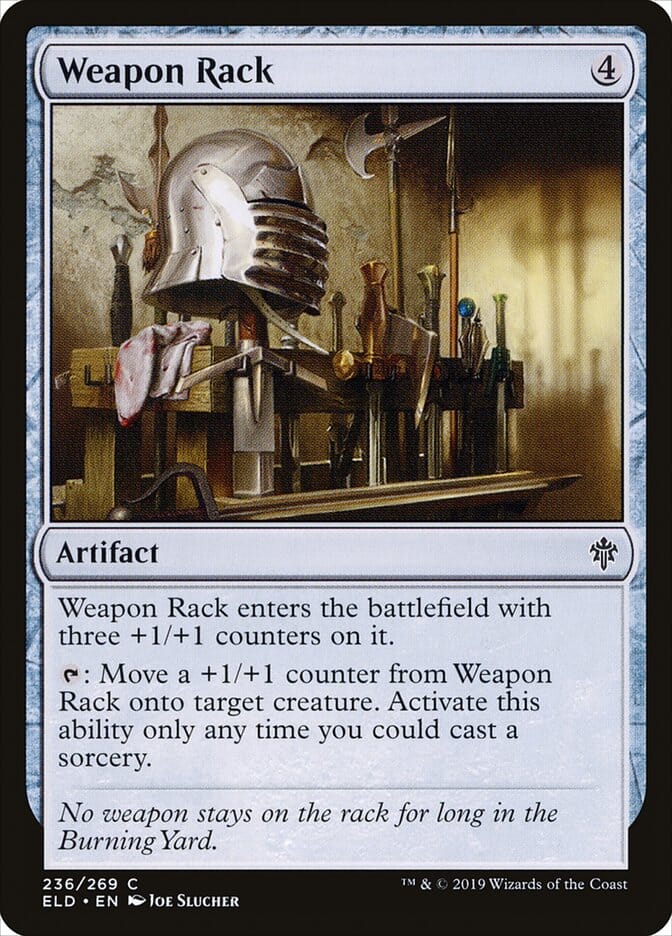 Weapon Rack [Throne of Eldraine] MTG Single Magic: The Gathering  | Multizone: Comics And Games