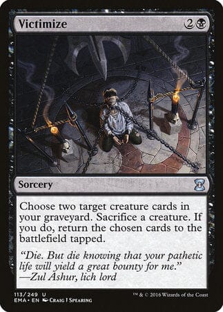 Victimize [Eternal Masters] MTG Single Magic: The Gathering  | Multizone: Comics And Games