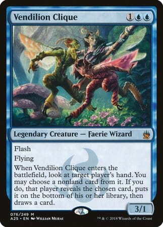 Vendilion Clique [Masters 25] MTG Single Magic: The Gathering  | Multizone: Comics And Games