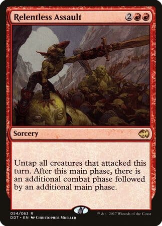 Relentless Assault [Duel Decks: Merfolk vs. Goblins] MTG Single Magic: The Gathering  | Multizone: Comics And Games