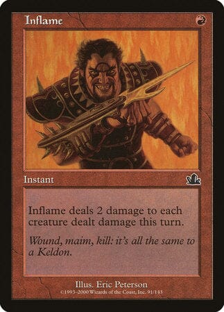 Inflame [Prophecy] MTG Single Magic: The Gathering  | Multizone: Comics And Games
