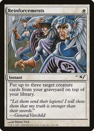 Reinforcements (Version 2) [Coldsnap Theme Decks] MTG Single Magic: The Gathering  | Multizone: Comics And Games