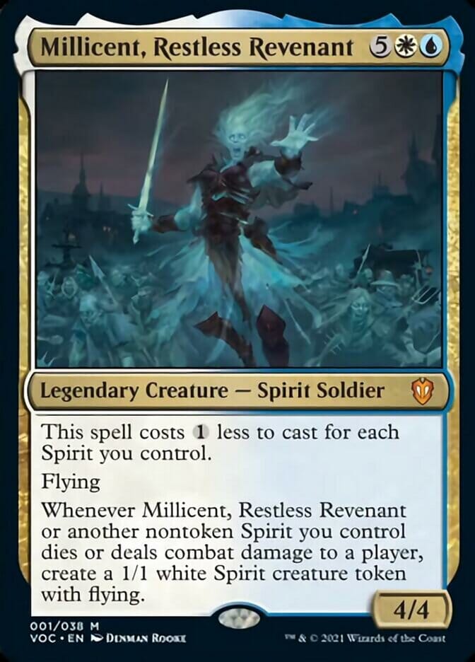 Millicent, Restless Revenant (Display Commander) [Innistrad: Crimson Vow Commander] MTG Single Magic: The Gathering  | Multizone: Comics And Games