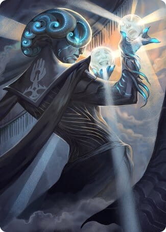 Queza, Augur of Agonies Art Card [Streets of New Capenna Art Series] MTG Single Magic: The Gathering  | Multizone: Comics And Games