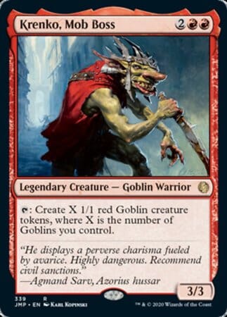 Krenko, Mob Boss [Jumpstart] MTG Single Magic: The Gathering  | Multizone: Comics And Games
