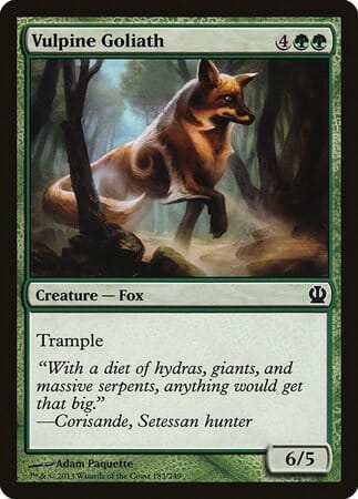 Vulpine Goliath [Theros] MTG Single Magic: The Gathering  | Multizone: Comics And Games