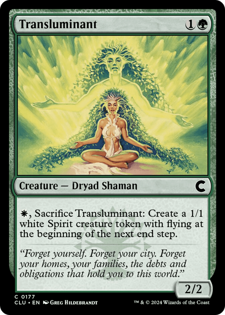 Transluminant [Ravnica: Clue Edition] MTG Single Magic: The Gathering  | Multizone: Comics And Games