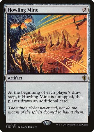 Howling Mine [Commander 2016] MTG Single Magic: The Gathering  | Multizone: Comics And Games