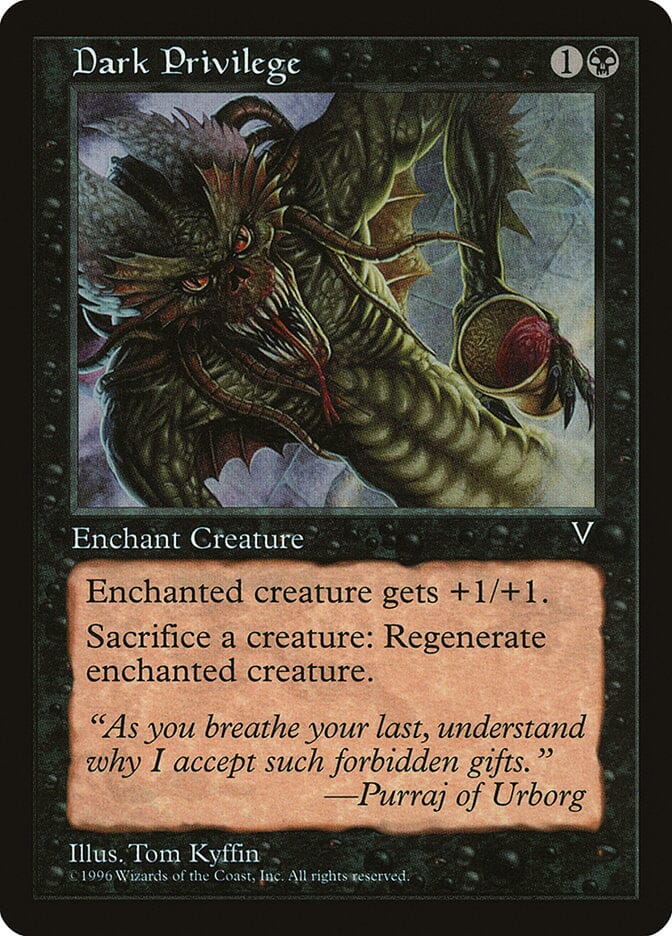 Dark Privilege [Multiverse Gift Box] MTG Single Magic: The Gathering  | Multizone: Comics And Games