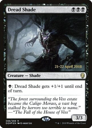 Dread Shade [Dominaria Promos] MTG Single Magic: The Gathering  | Multizone: Comics And Games