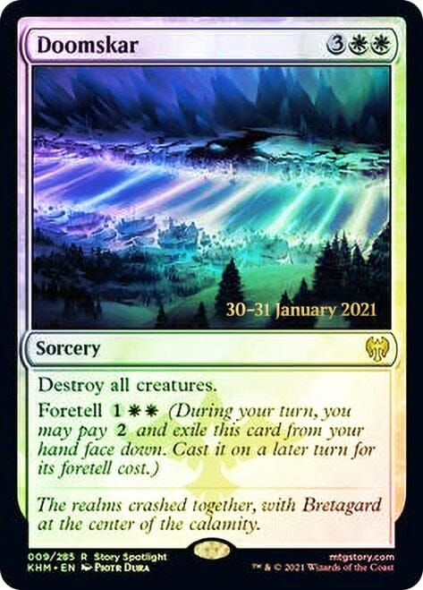 Doomskar [Kaldheim Prerelease Promos] MTG Single Magic: The Gathering  | Multizone: Comics And Games