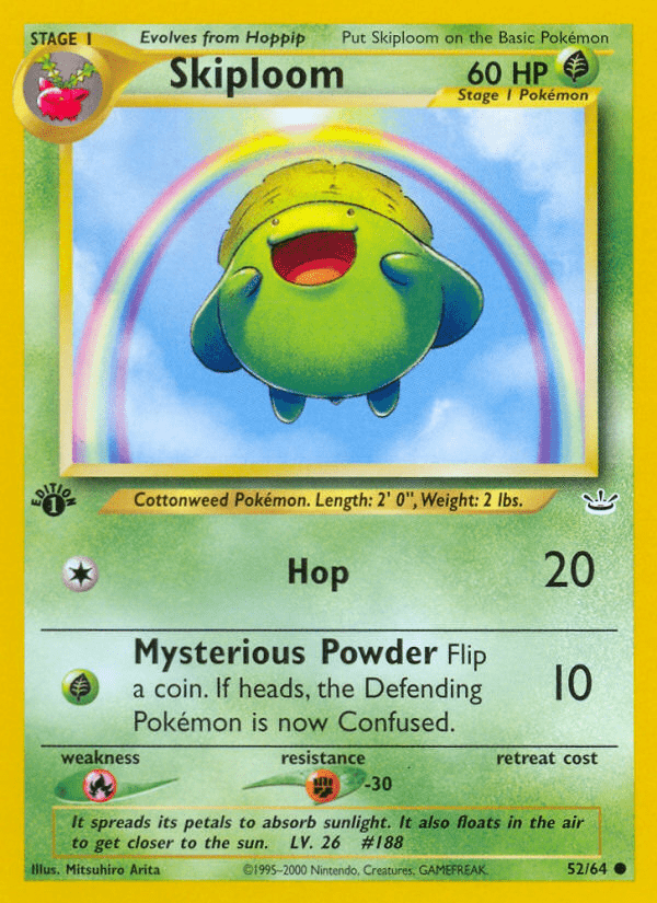 Skiploom (52/64) [Neo Revelation 1st Edition] Pokemon Single Pokémon  | Multizone: Comics And Games