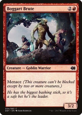 Boggart Brute [Duel Decks: Merfolk vs. Goblins] MTG Single Magic: The Gathering  | Multizone: Comics And Games